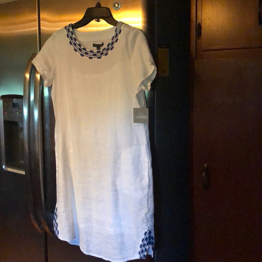 For Cynthia Linen Dress